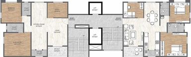 Floor Plan of Ranjekar Tirth in Kothrud, Pune - Image 196721