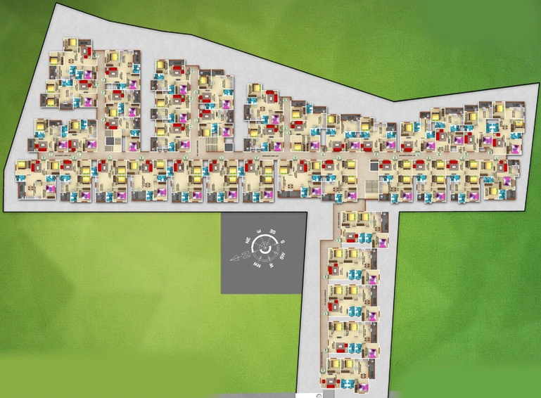 Master Plan of DS Max Starry in Electronic City, Bangalore - Image 196704