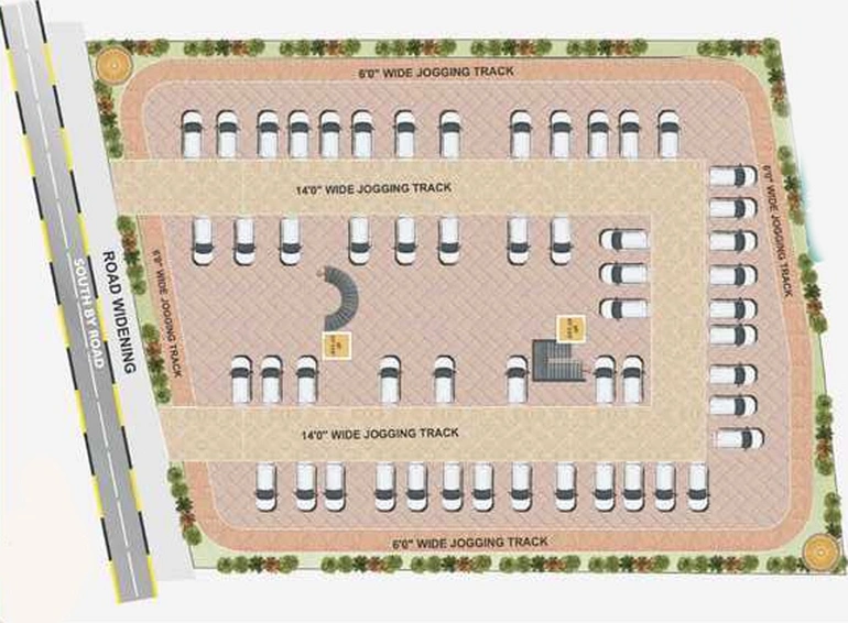 Master Plan of GR Nisarga Residency in Kengeri, Bangalore - Image 196750