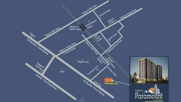 Location of Uttam Paramount - Image 196950
