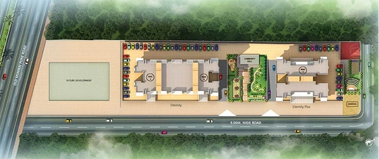 Master Plan of Mantri Eternity in Pimpri Chinchwad, Pune - Image 196975