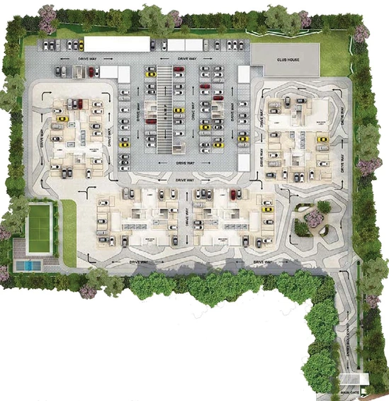 Master Plan of Supreme Boulevard in Chembur East, Mumbai - Image 197056