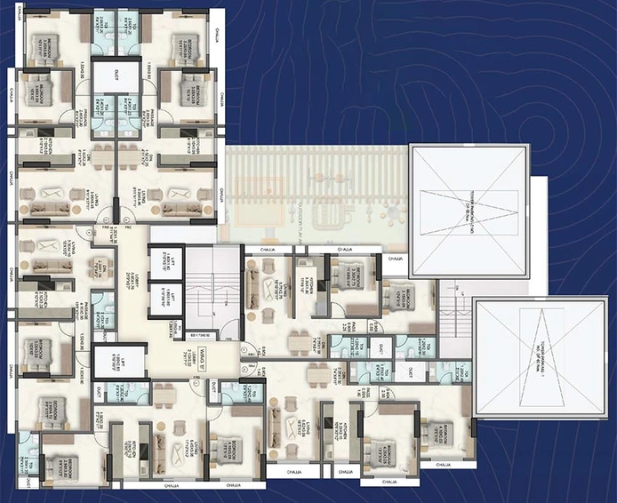 Floor Plan of Sushanku 37 Avenue in Goregaon West, Mumbai - Image 197087