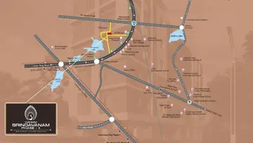 Location of Vyshnavi Brundavanam Phase 2 - Image 197120