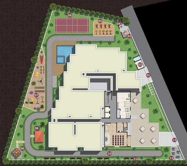 Master Plan of Vyshnavi Brundavanam Phase 2 in Kadubeesanahalli, Bangalore - Image 197122