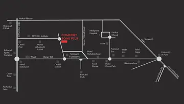 Location of Aditya Comfort Zone Plus - Image 197144