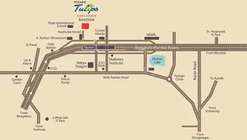 Location of Aditya Nisarg Tulips - Image 197178