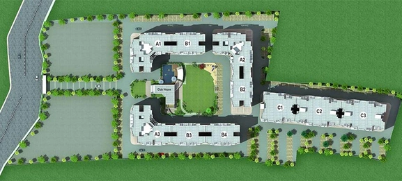 Master Plan of F5 Green County in Phursungi, Pune - Image 197211