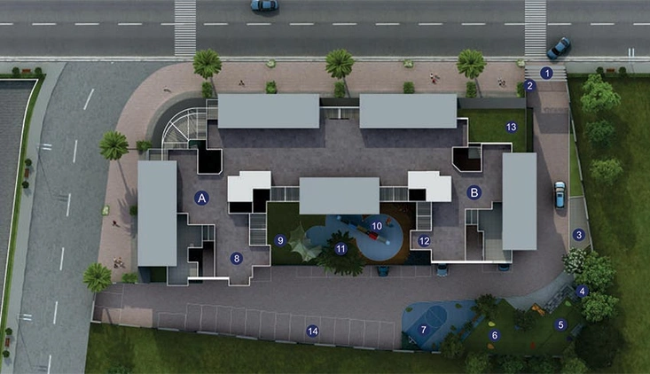 Master Plan of Gravity Austin Plaza in Wakad, Pune - Image 197249