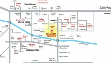 Location of Gulmohar Parkview - Image 197347