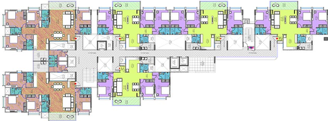 Floor Plan of Lohia Ra Casa in Bavdhan, Pune - Image 197381