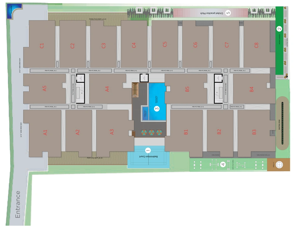 Master Plan of Greennesto O2 in Haralur, Bangalore - Image 197434