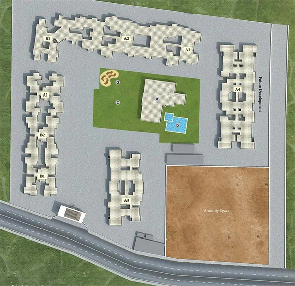 Master Plan of Tricon Sunshine Hills in Pisoli, Pune - Image 197446