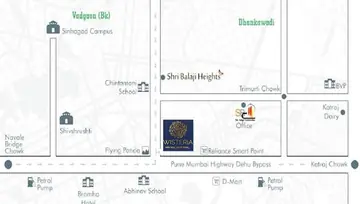 Location of Shri Balaji Wisteria Wing A - Image 197641