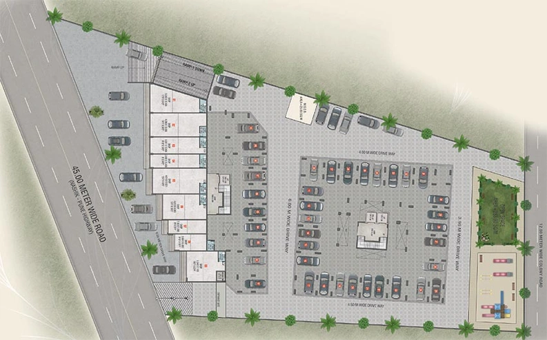 Master Plan of Makani Tulsi Tirth in Nashik Road, Nashik - Image 197703