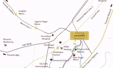 Location of Vaibhavlaxmi Eastsyde - Image 31602
