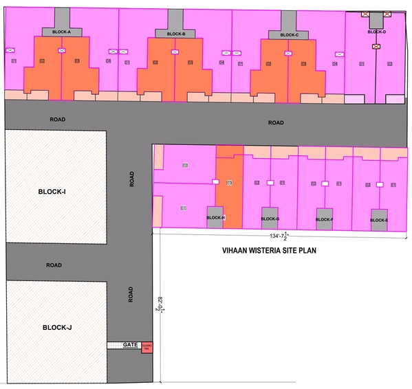 Master Plan of Vihaan Wisteria in Greater Noida West, Greater Noida - Image 197891