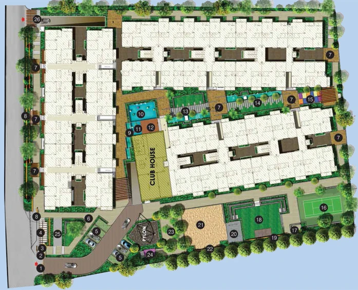 Master Plan of Sumadhura Pranavam MTB in Whitefield, Bangalore - Image 198068