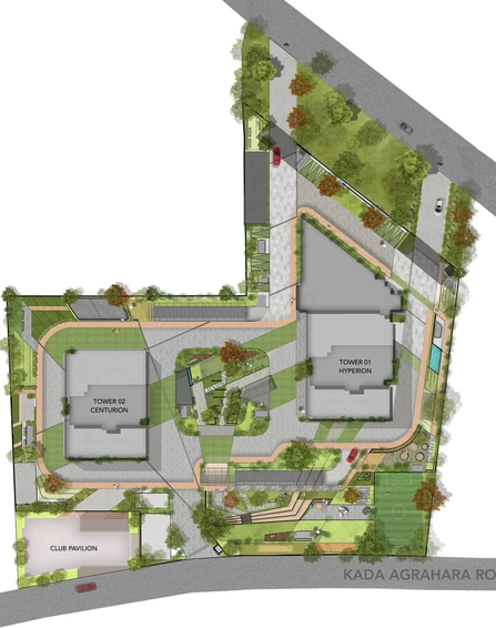 Master Plan of Suyug The 1 in Sarjapur Road, Bangalore - Image 198099