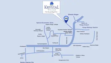 Location of Ramky Krystal Villas - Image 198114
