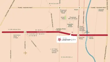 Location of Infini Jagtap City - Image 198176