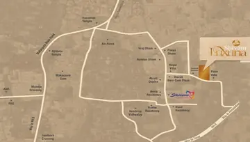 Location of Shiv Shivam Luxuria - Image 198280