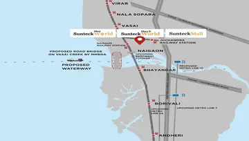 Location of Sunteck Ultra World - Image 198458