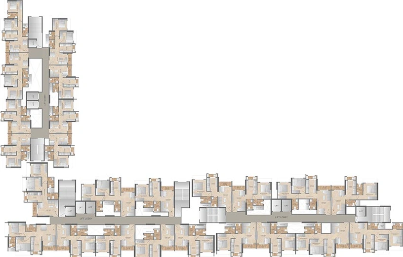 Floor Plan of Kapleshwara Residency in Dombivli, Thane - Image 198554