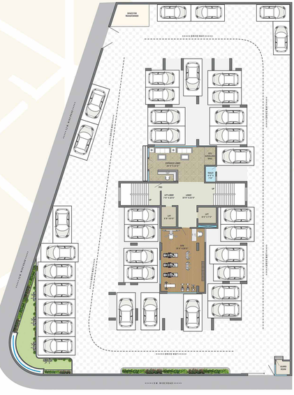 Master Plan of Nanis Vedant Aquamarine in Sonegaon, Nagpur - Image 118656
