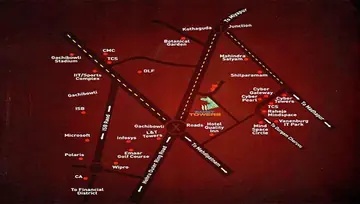 Location of Ramky Towers - Image 198632
