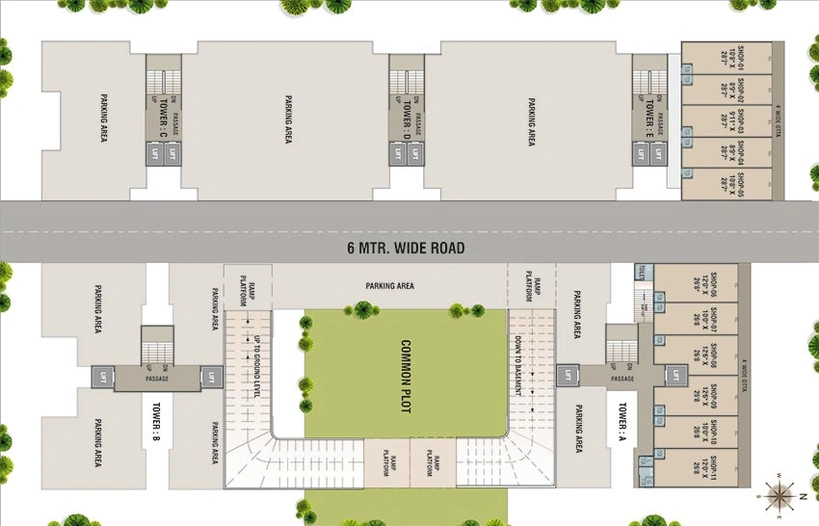 Master Plan of Shree Radhe Shyam in Sevasi, Vadodara - Image 198675
