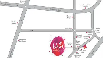 Location of Shree Ram Residency - Image 198691