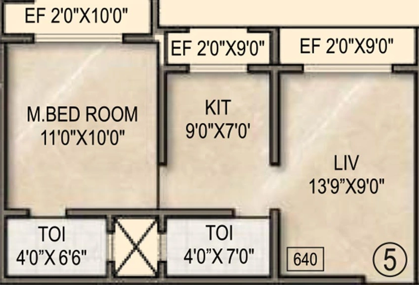 1 BHK Flat in Rashmi HCS Horizon in Mira Road East, Thane - Image 825540