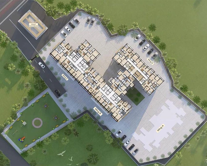 Master Plan of Rashmi HCS Horizon in Mira Road East, Thane - Image 198735