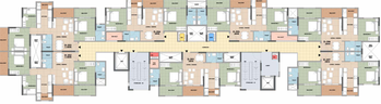 Floor Plan of Esteem South Park in Gottigere, Bangalore - Image 198804
