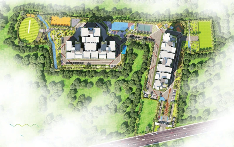 Master Plan of Myhna Orchid in Varthur, Bangalore - Image 198825