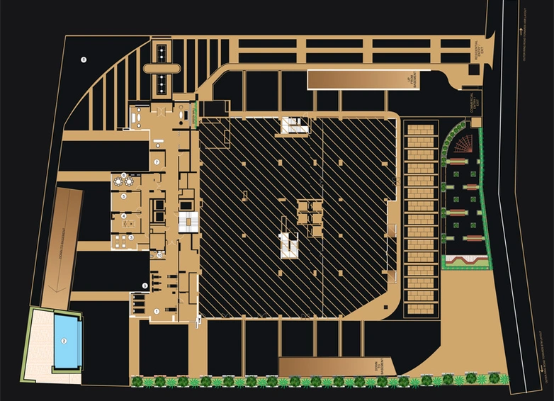 Master Plan of Pacifica Hamilton Tower in Koramangala, Bangalore - Image 198913