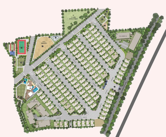 Master Plan of Devansh Signature One in Devanahalli, Bangalore - Image 198957