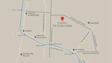 Location of Sobha Victoria Park Phase 1 - Image 199000