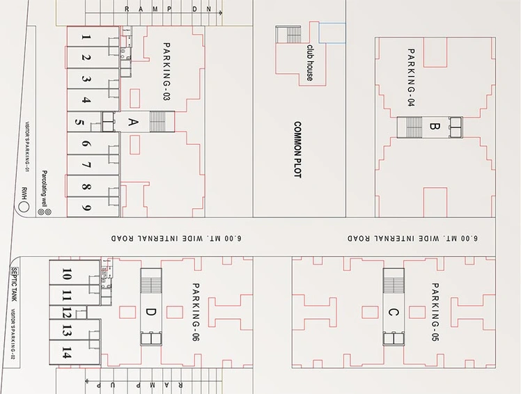 Master Plan of Shivay Splendora in Ankhol, Vadodara - Image 199077