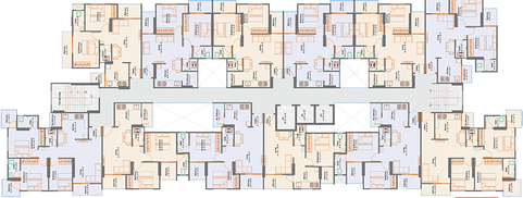 Floor Plan of Nexus Gulmohar in Charholi, Pune - Image 199177