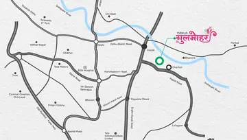 Location of Nexus Gulmohar - Image 199176