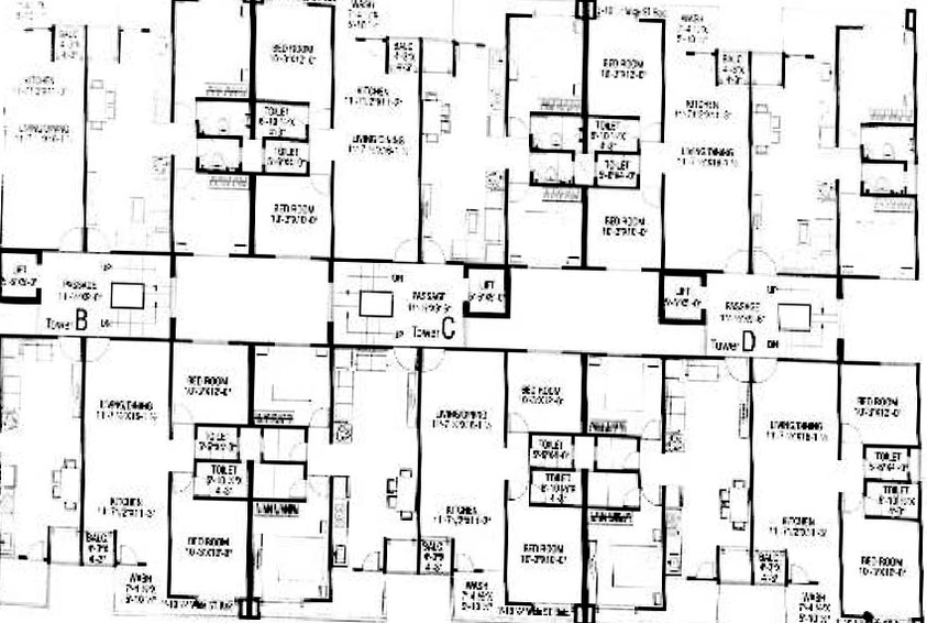 Floor Plan of Shree Hari in Maneja, Vadodara - Image 199184