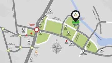 Location of Swastik Prism City Green - Image 199364