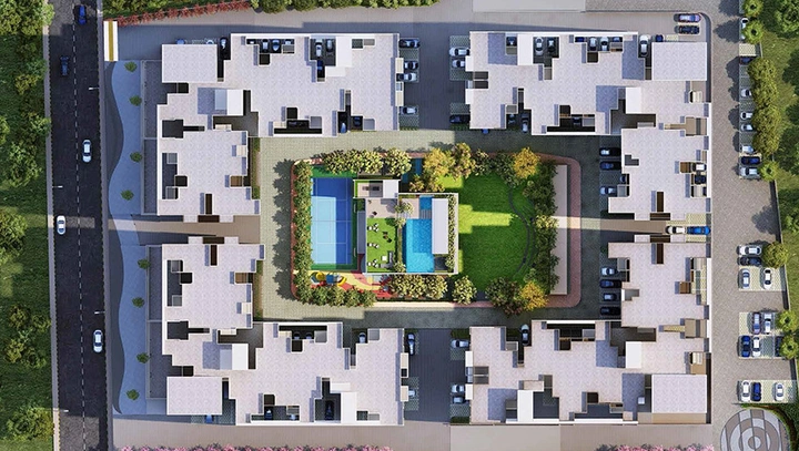 Master Plan of Rama Metro Life Maxima in Tathawade, Pune - Image 199445