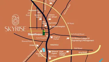 Location of Yashodha Skyrise - Image 199500