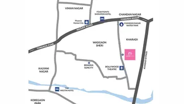Location of Krishna Lotus Court - Image 199539