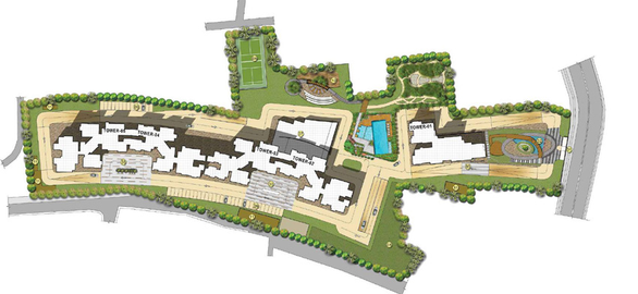 Master Plan of Prestige West Woods in Magadi Road, Bangalore - Image 199616