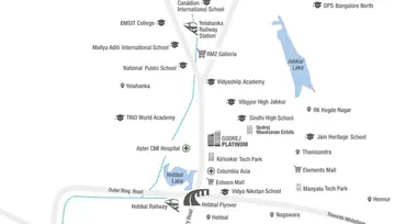 Location of Godrej Platinum - Image 199647