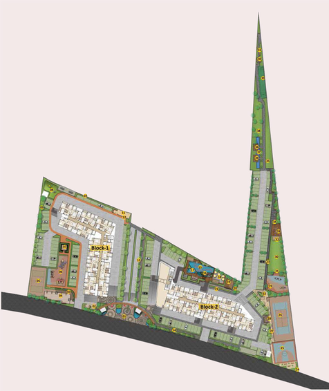 Master Plan of Arattukulam Aratt Avant Twilight in Hoskote, Bangalore - Image 199683